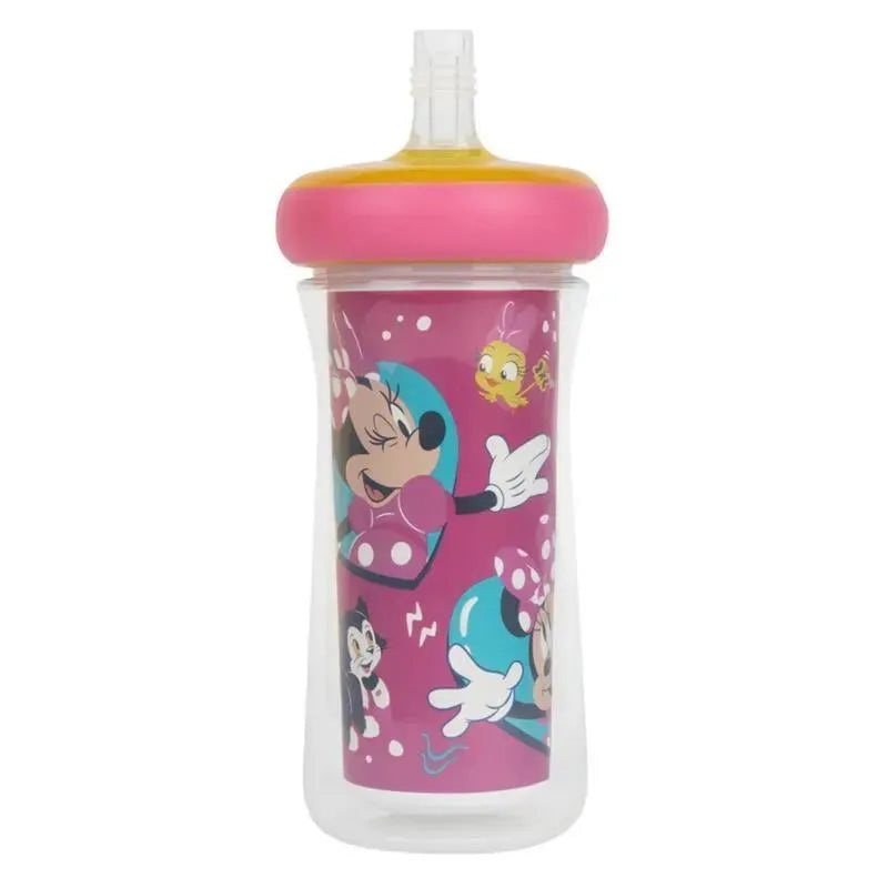 The First Years – Disney Minnie Mouse Insulated Straw Cup, 9 Oz