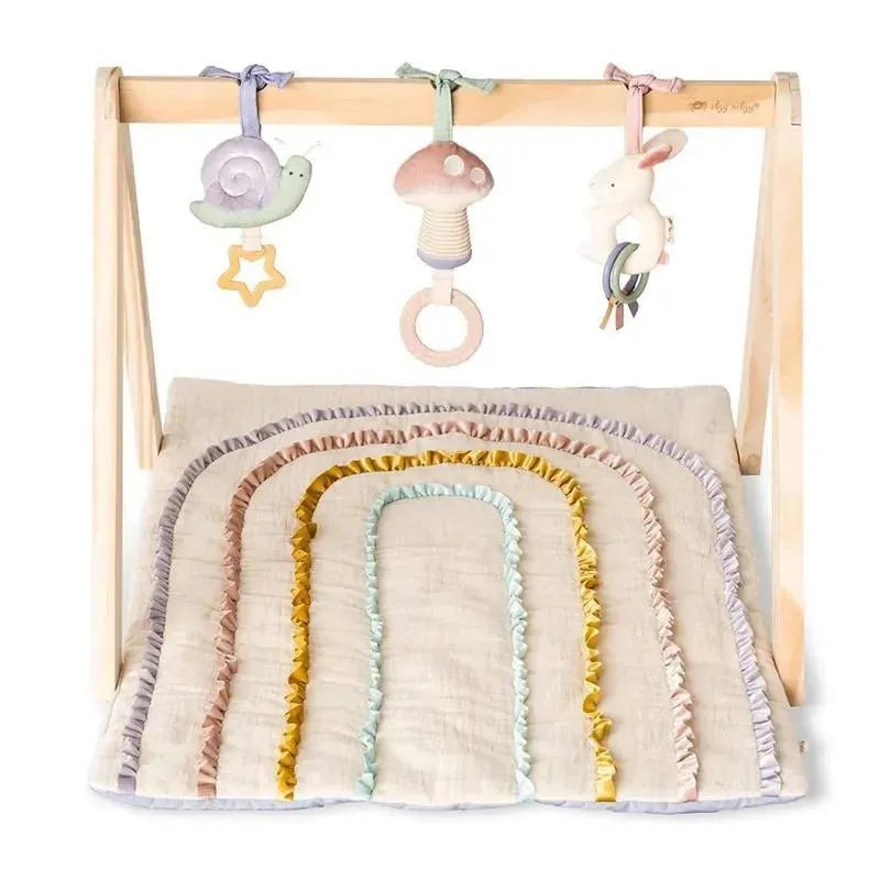 Itzy Ritzy – Bitzy Bespoke Ritzy Activity Gym Wooden Gym, Pastel