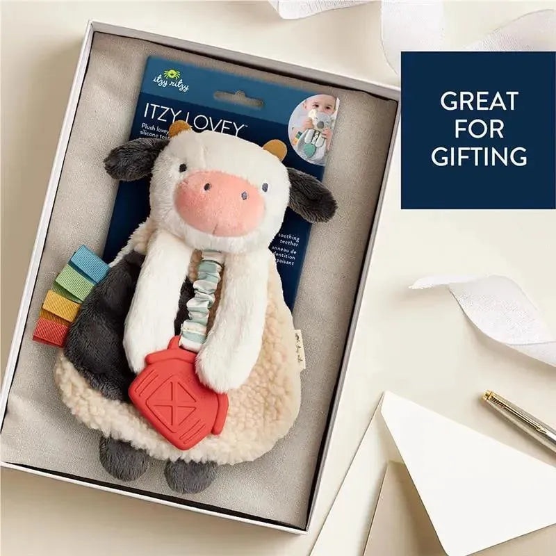 Itzy Ritzy – Cow Itzy Friends Lovey Plush