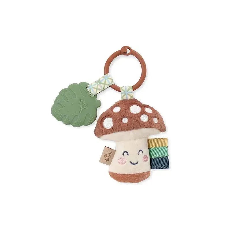 Itzy Ritzy – Plush Pal Silicone Teether, Mushroom