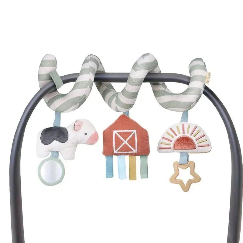 Itzy Ritzy – Spiral Car Seat Activity Toy Farm