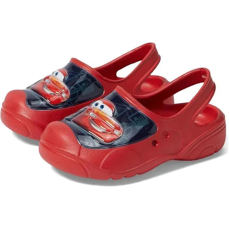 Josmo – Baby Boy Cars Slide Sandals, Red
