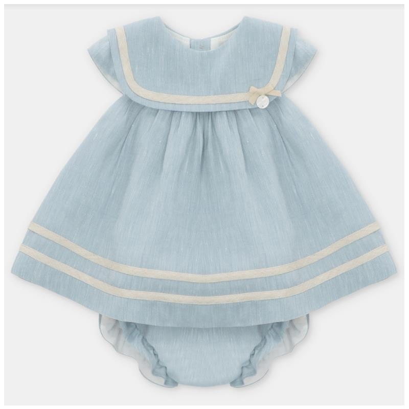 Martin Aranda – Baby Girl Set Dress & Bloomer Capri, Arena