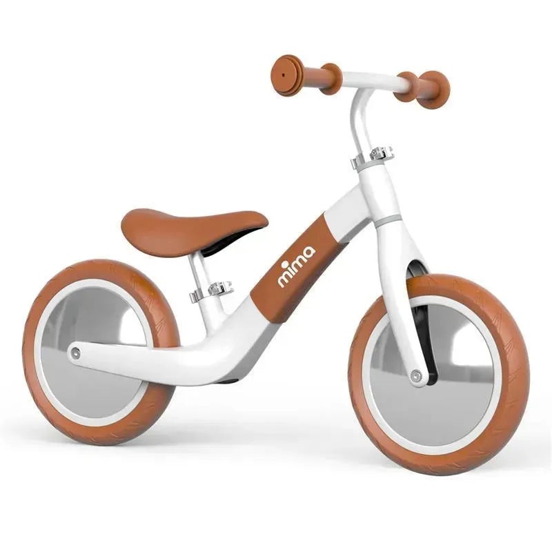 Mima – Zoom Balance Bike, White/Camel