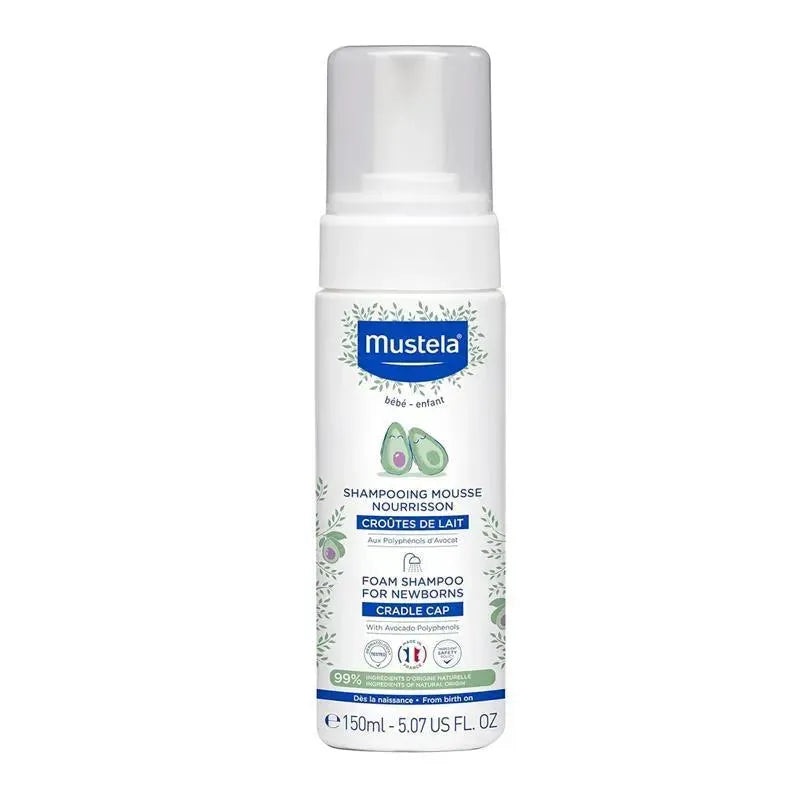 Mustela – Baby Foam Shampoo for Newborns, 5Oz