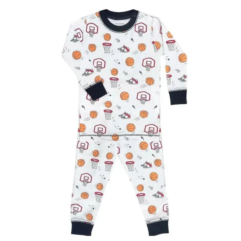 Noomie – Baby Basketball Court Long Sleeve Pajama Set