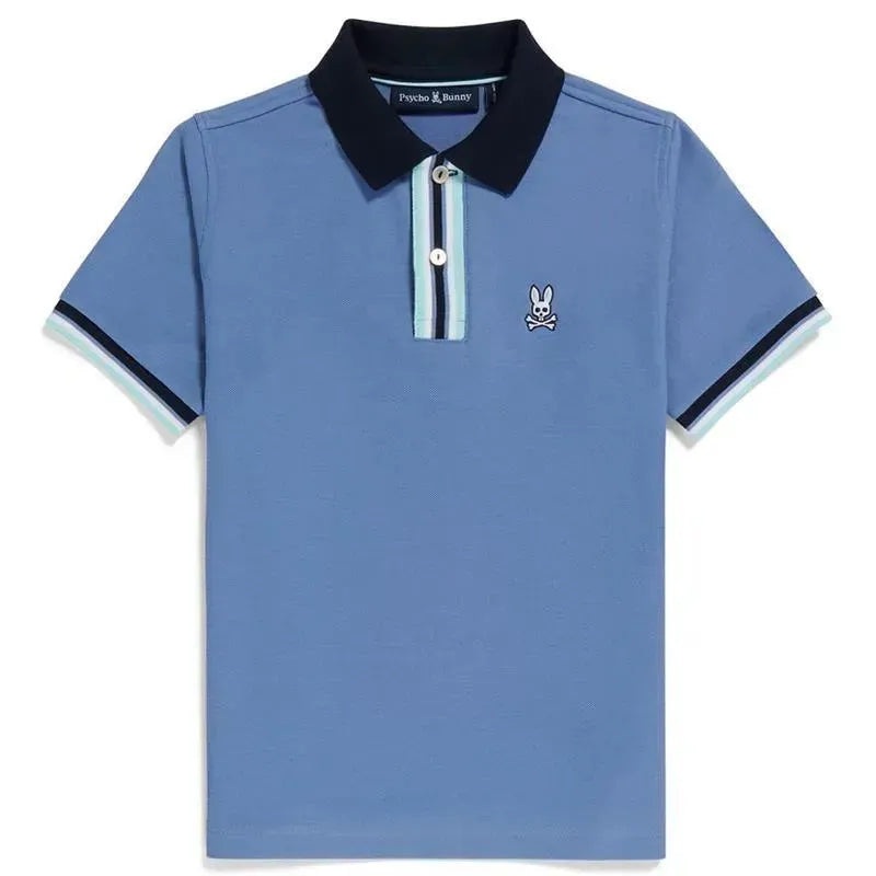 Psycho Bunny Kids – Bloomington Pique Polo, Bal Harbour