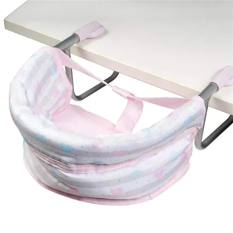 Adora – Classic Doll Feeding Seat, Pastel Pink