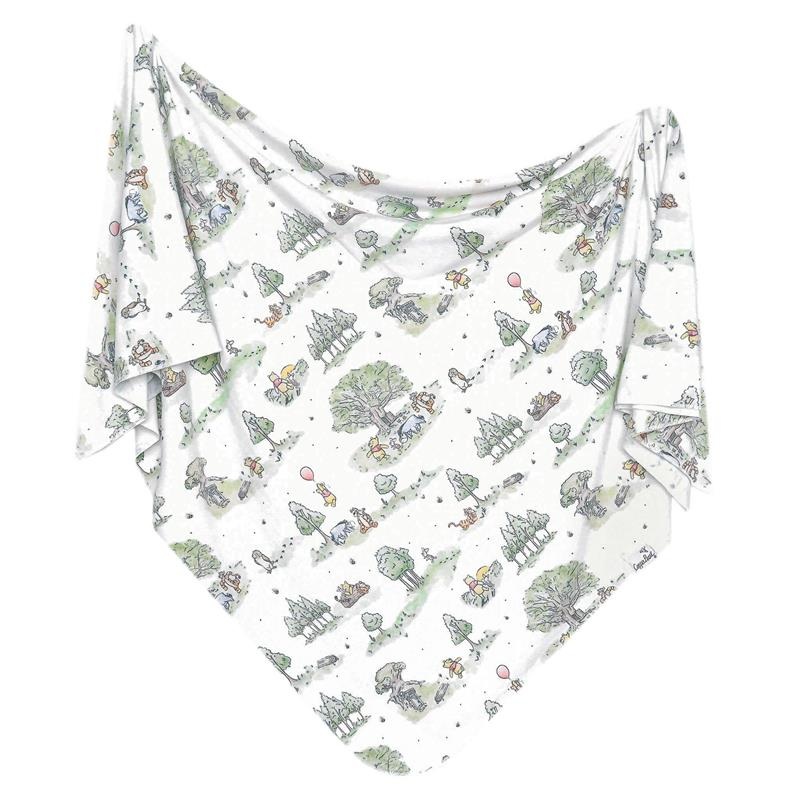 Copper Pearl – Large Premium Knit Baby Swaddle Receiving Blanket Hundred Acre Wood