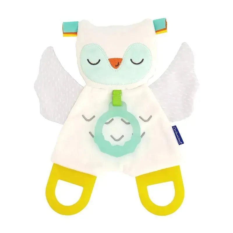 Infantino – Glow-In-The-Dark Cuddly Teether, Owl