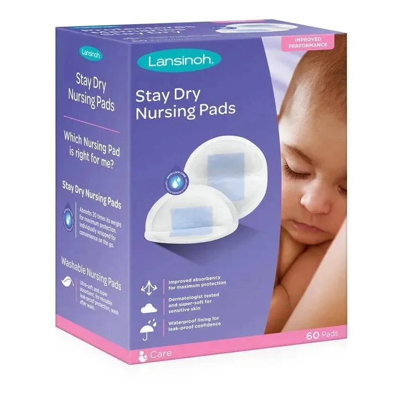 Lansinoh – Stay Dry Disposable Nursing Pads for Breastfeeding 36Ct