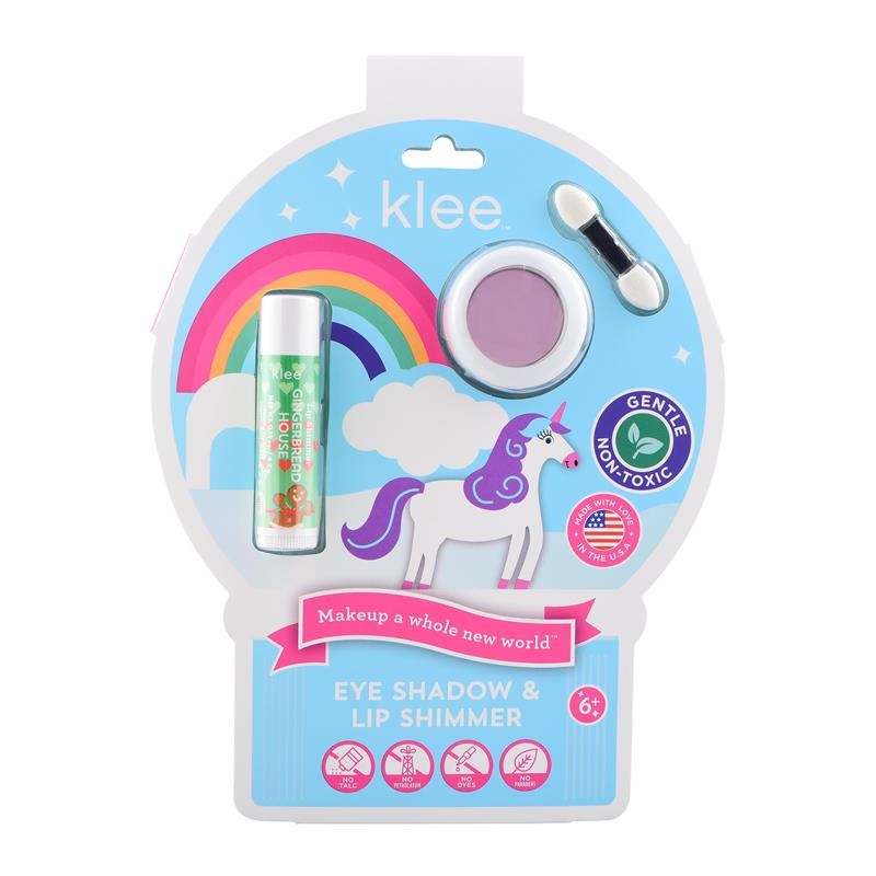 LunaStar – Luna Star Klee Eye Shadow and Lip Shimmer Holiday Gift Set for Kids and Tweens. Gentle and Non-Toxic. Made in USA. (Moonlight Shimmer)