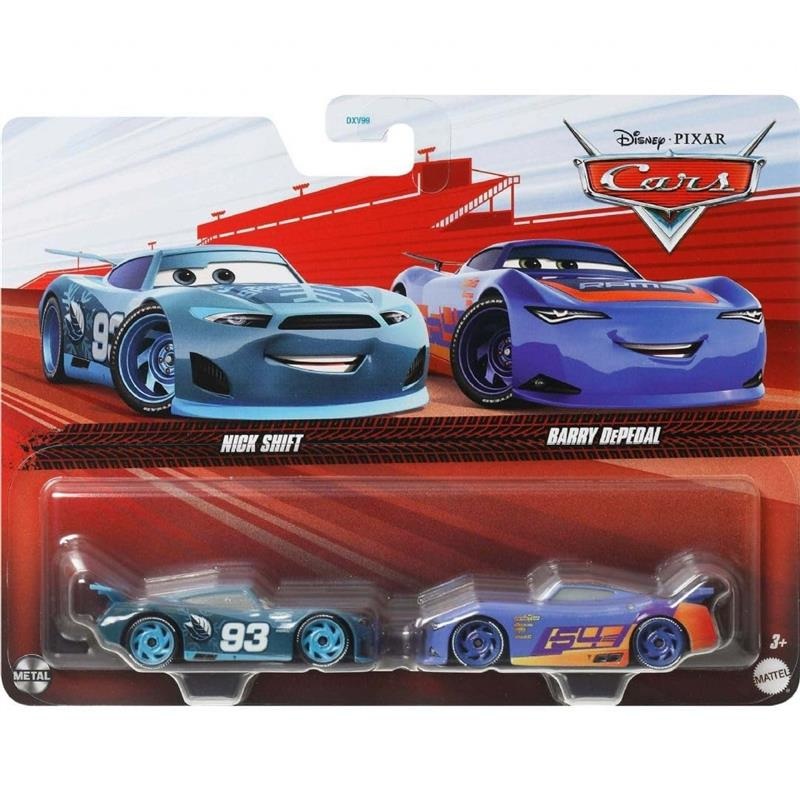 Mattel – Cars Character Cars Nick Shift + Barry Depedal