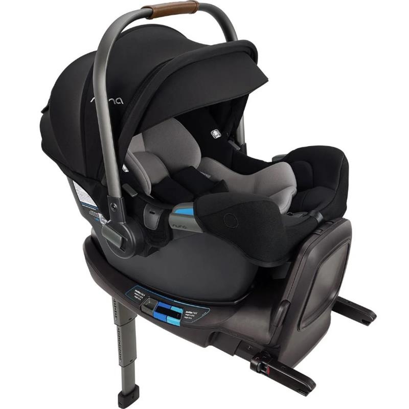 Nuna – PIPA RX Infant Car Seat + RELX Base with Load Leg, Caviar