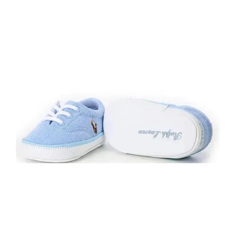 Polo Ralph Lauren Baby – Boys Keaton Sneaker Crib Shoes, Blue