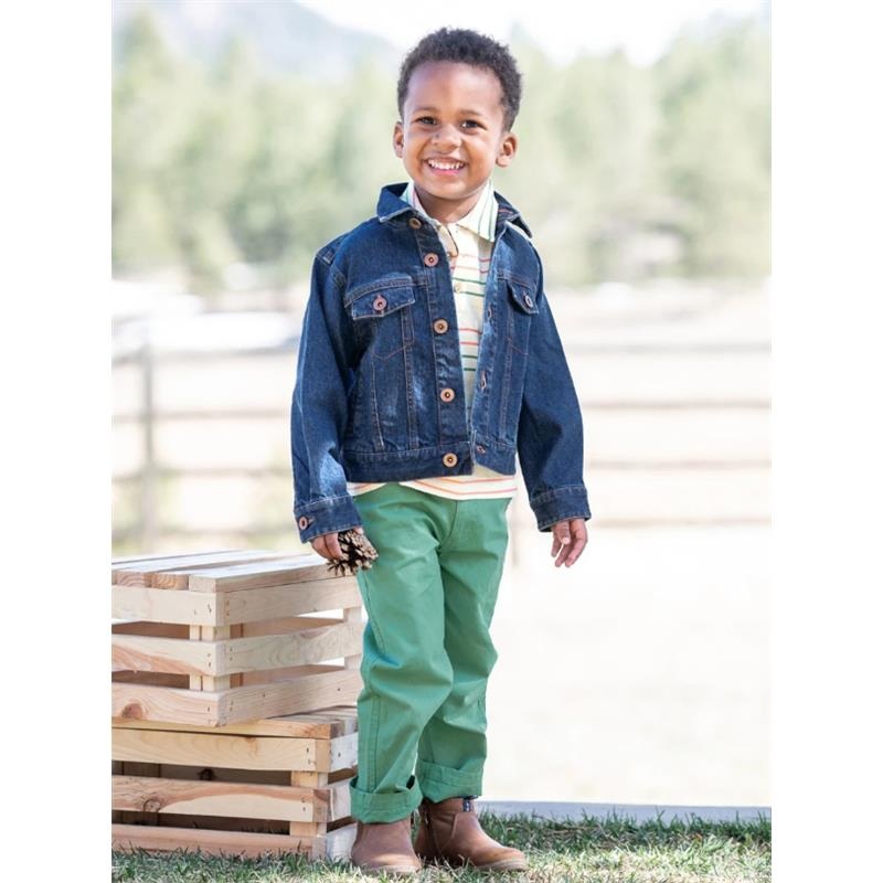 Rufflebutts – Boys Denim Jacket Medium Wash