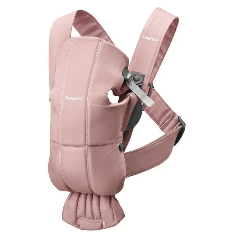 BabyBjorn – Baby Carrier Mini, Woven, Dusty Pink