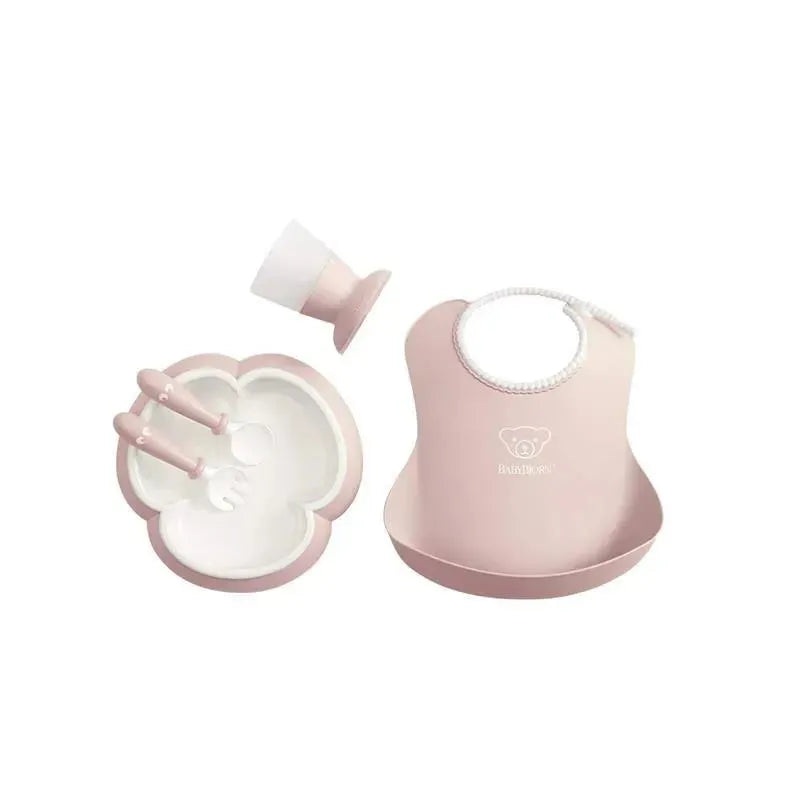 BabyBjorn – Baby Dinner Set, 5 pcs Powder Pink