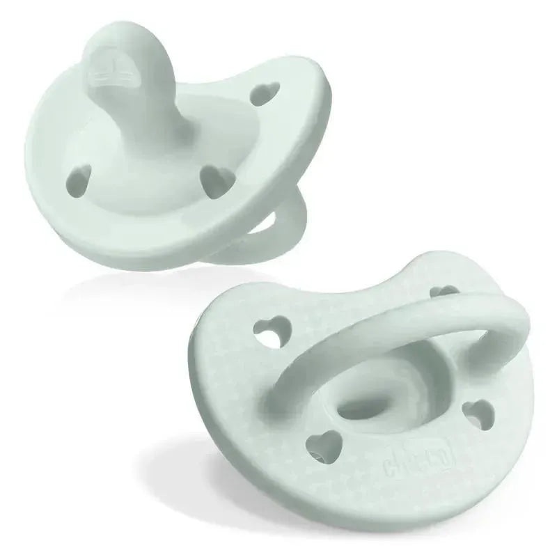 Chicco – PhysioForma 100% Soft Silicone One Piece Pacifier for Babies aged 0-6 months Mint
