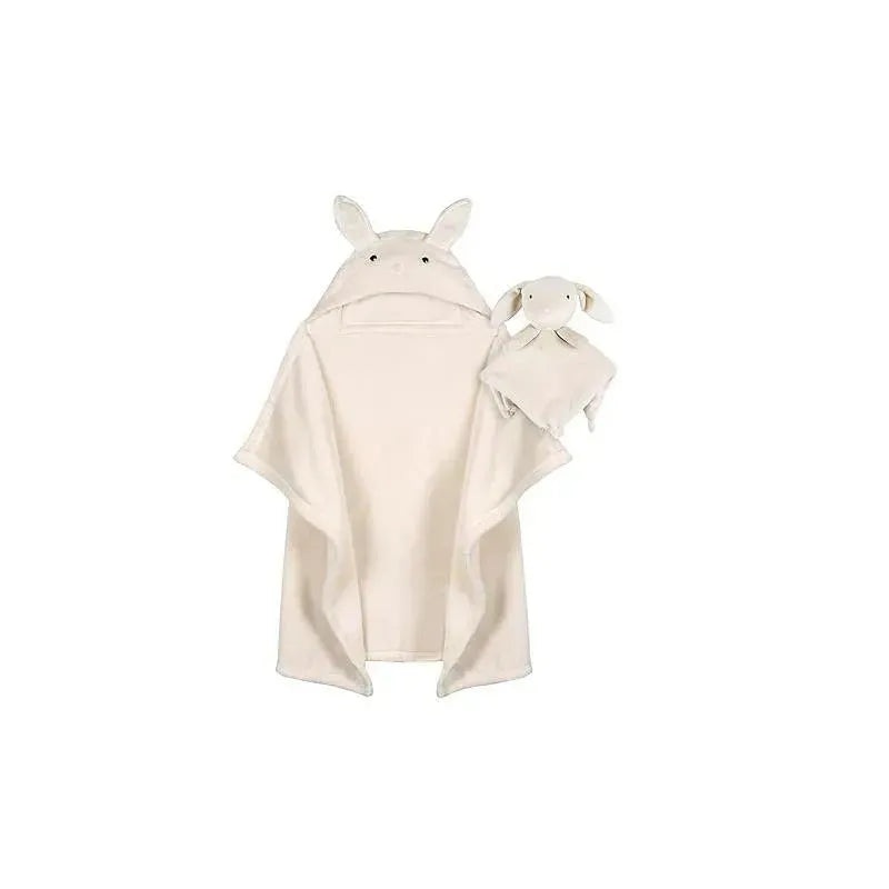 Gerber Bedding – 2Pc Security Blanket & Hooded Blanket Set, Bunny
