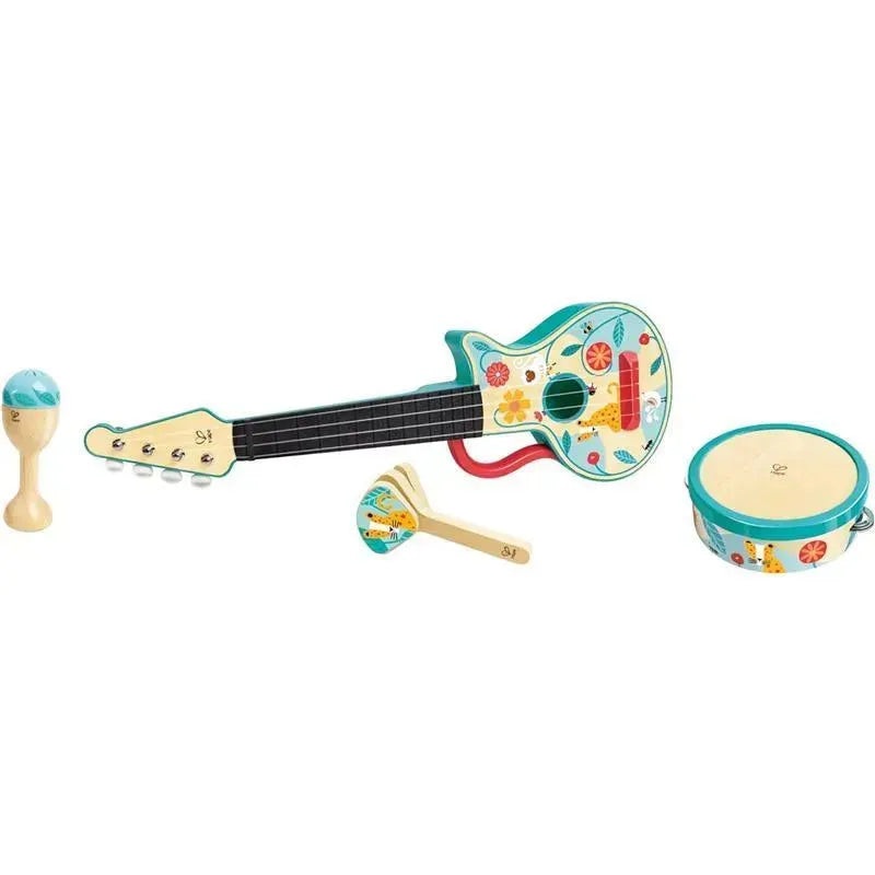 Hape – 4 in 1 Kids Instrument Set