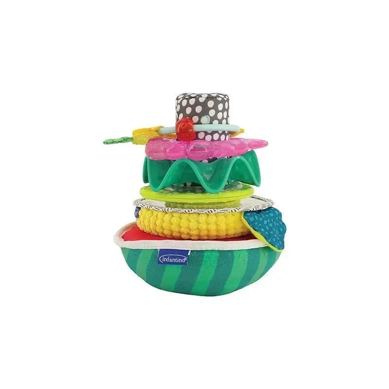 Infantino – Wee Wild Ones Sensory Stacking Rings