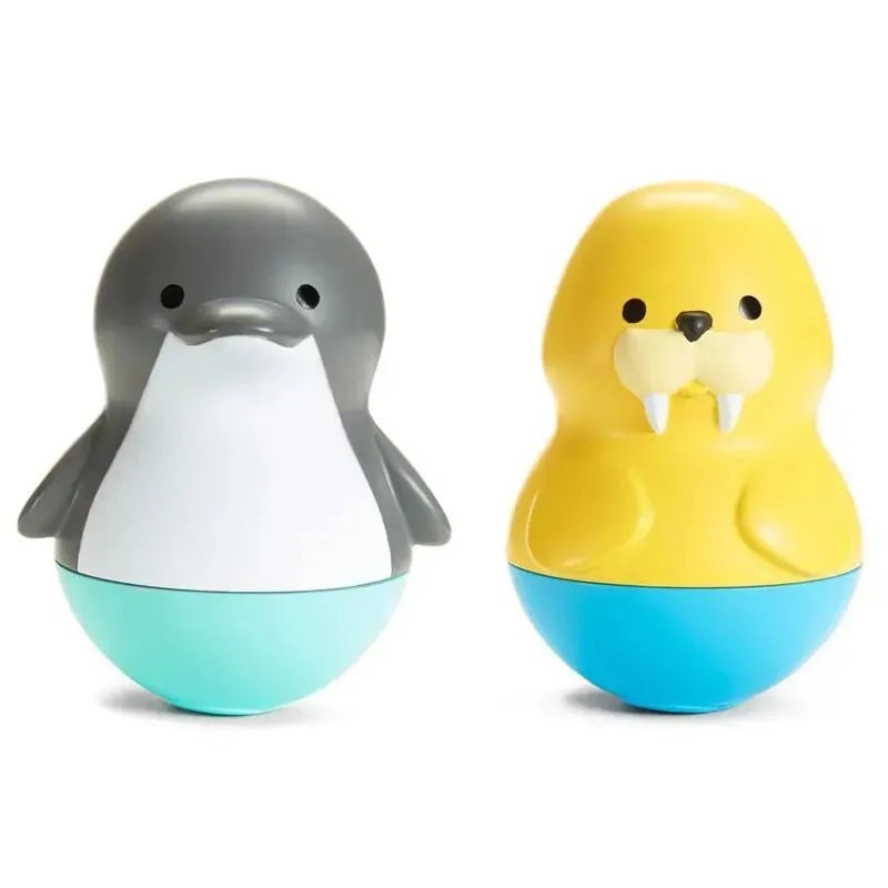 Munchkin – Bath Bobbers Mold Free Baby and Toddler Bath Toy, Dolphin/Walrus