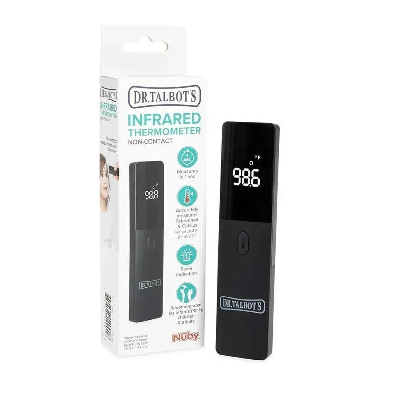 Nuby – Dr. Talbot’s Non-Contact Infrared Thermometer, Black