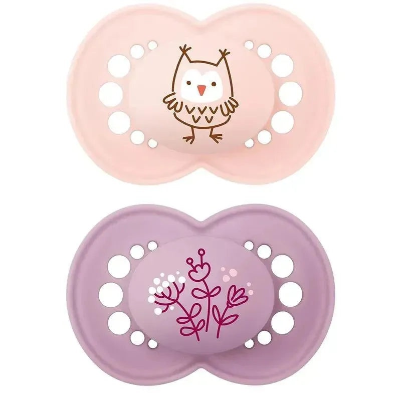Mam – Matte Deco Pacifier 16+ Months, Girl