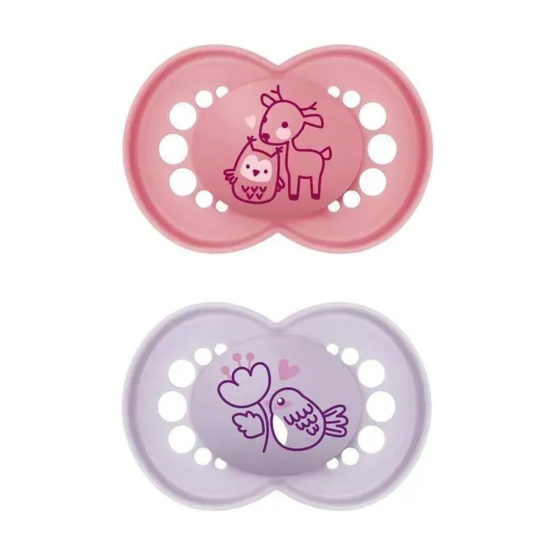 Mam – Matte Deco Pacifier 6-16 Months, Girl