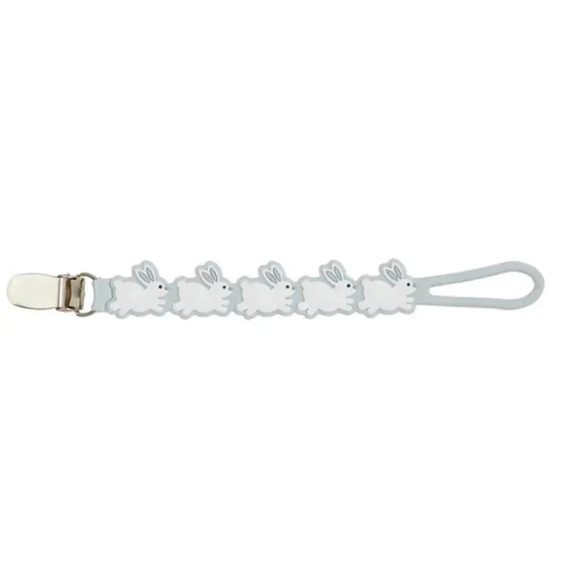 Mud Pie – Blue Bunny Pacy Strap