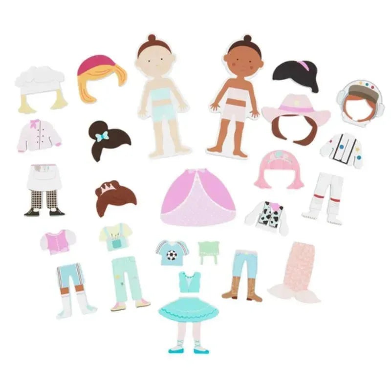 Mud Pie – Dress Up Bath Stickable Set