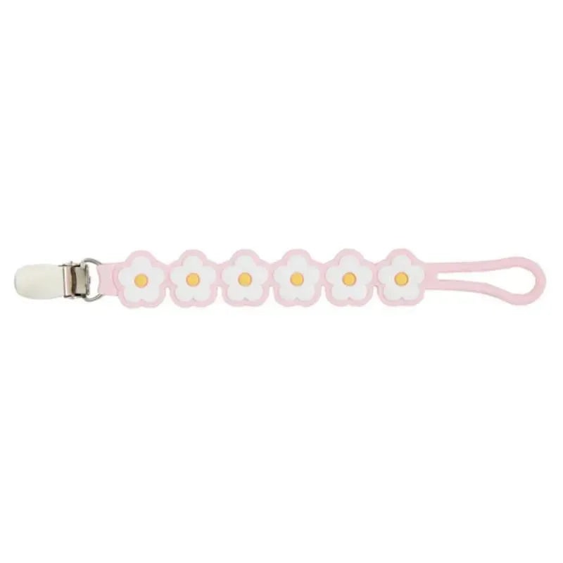 Mud Pie – Pink Daisy Pacy Strap