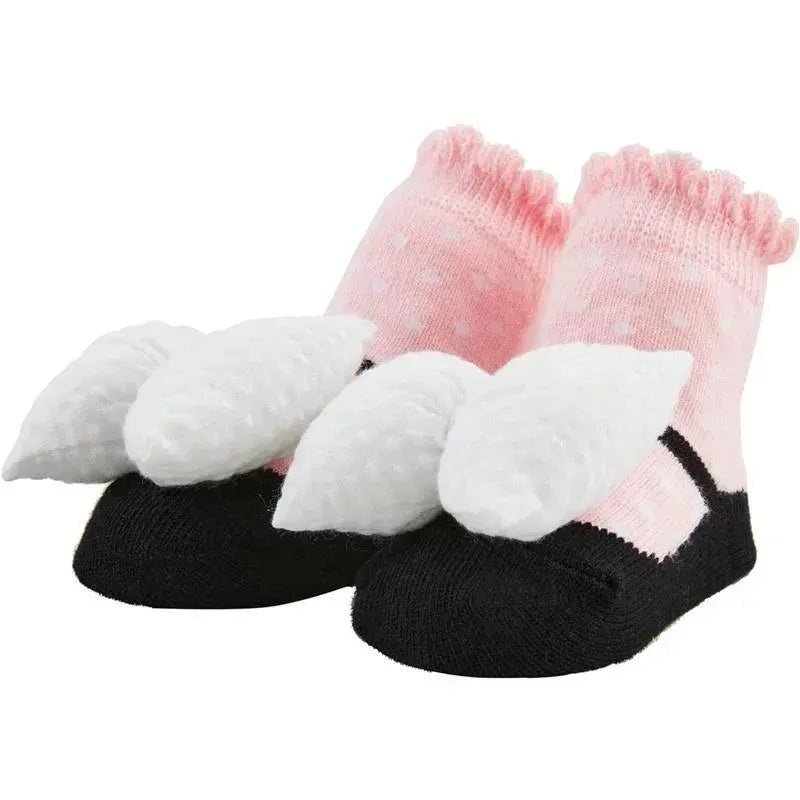 Mud Pie – Stripe Rattle Toe Sock Set