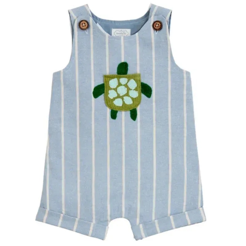 Mud Pie – Turtle Pocket Jon Jon, 3/6M