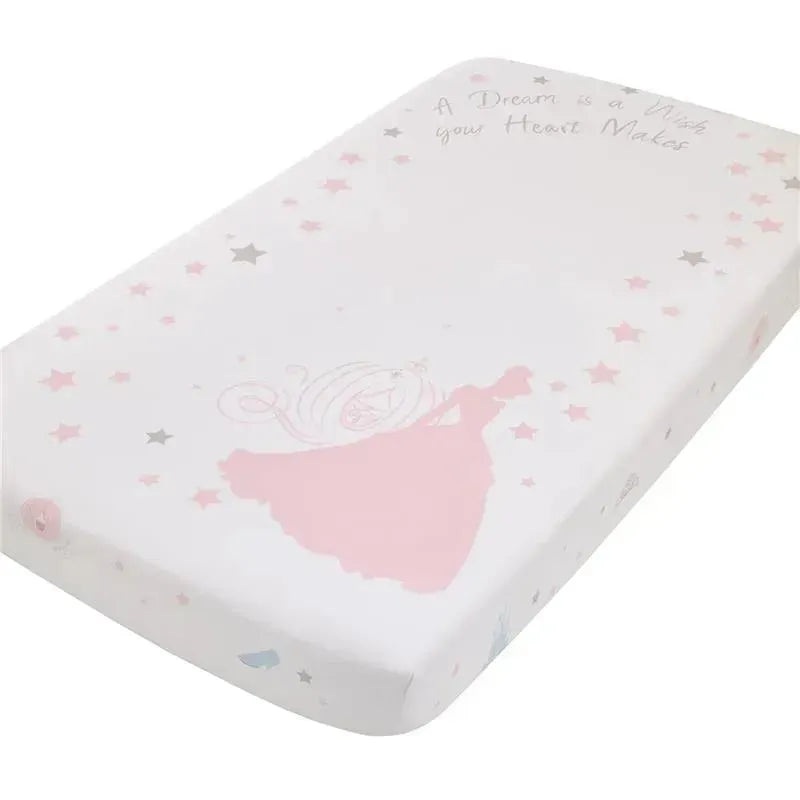 Nojo – Disney Princess Enchanting Dreams Fitted Crib Sheet