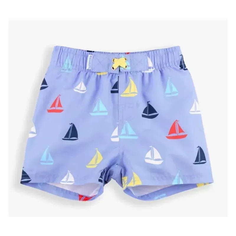 Rufflebutts – Down By The Bay Swim Trunks, Blue