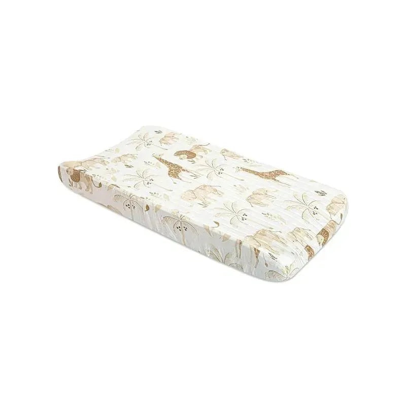 Crane – Baby Stretchy Changing Pad Cover, Breathable Changing Pad Cover, Safari Animal