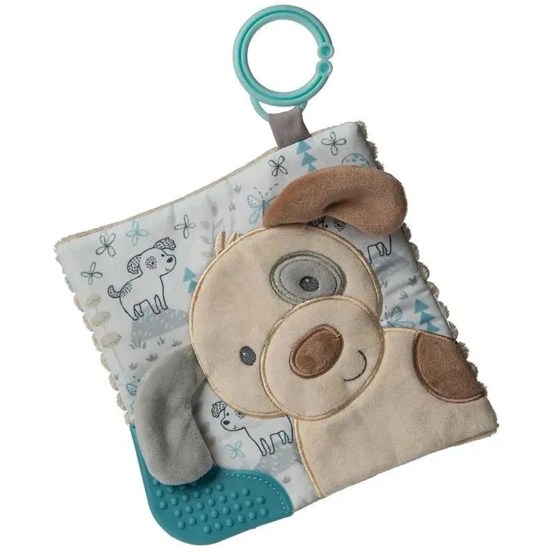 Mary Meyer – Sweet Soothie Crinkle Teether Toy With Baby Paper And Squeaker, Sparky Puppy