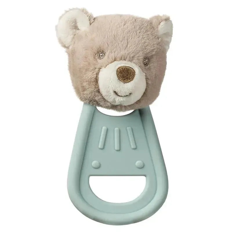 Mary Meyer – Teething Toys Simply Silicone Teether with Soft Toy, 6-Inches, Bear