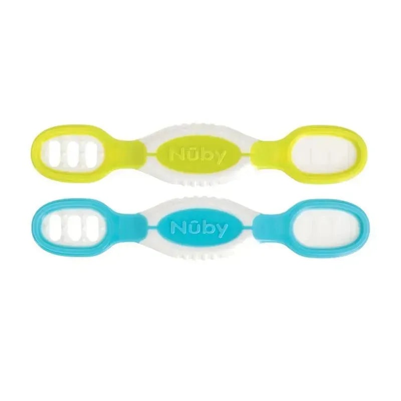 Nuby – Nuby Dip & Scoop Spoons, 2 Pack, Neutral