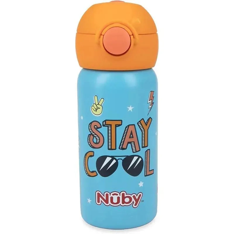 Nuby – Thirsty Kids Stainless Steel Flip It Active