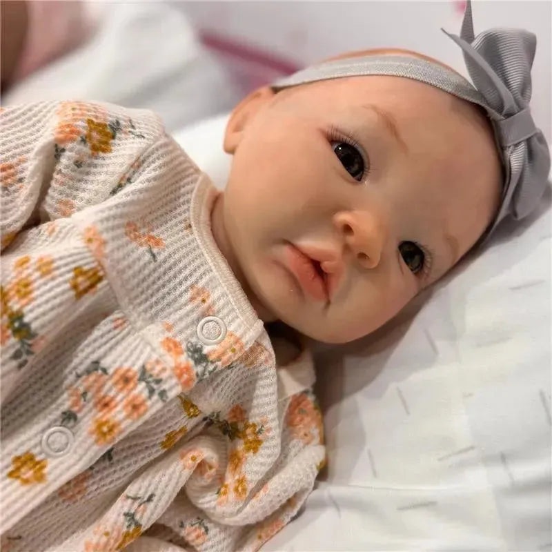 Reborn Baby Doll – White Vinyl, Mya