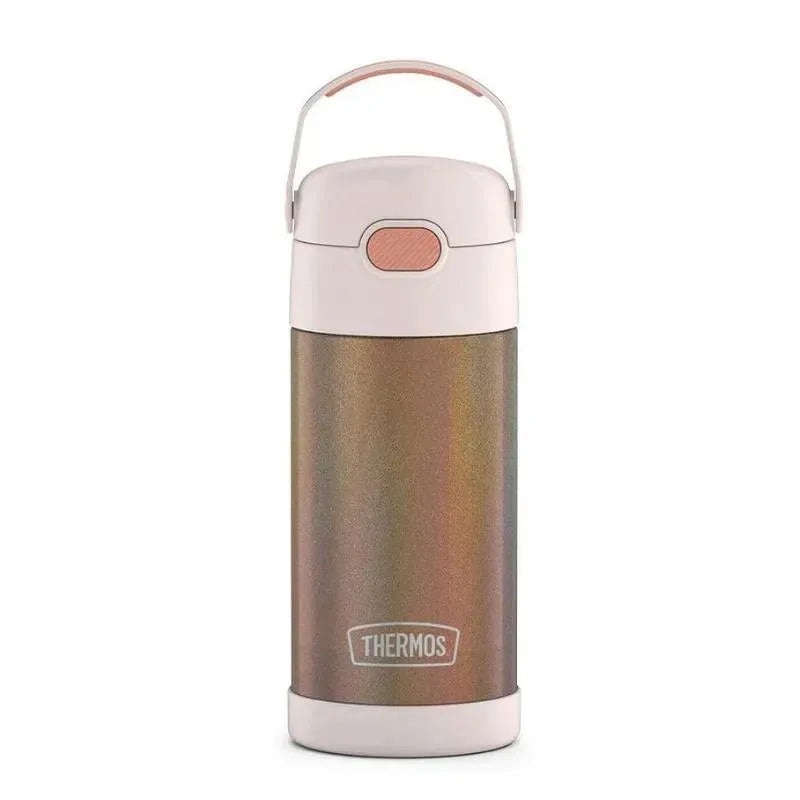 Thermos – 12 Oz. Stainless Steel Non-Licensed Funtainer Bottle, Rose Gold