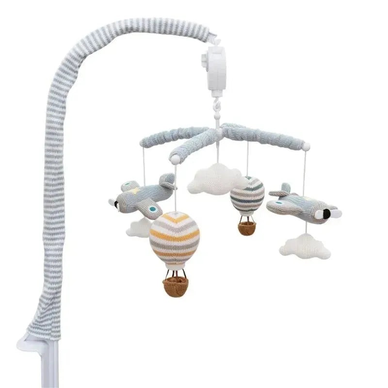 Living Textiles – Baby Music Mobile, Crib Toy, Up up and Away