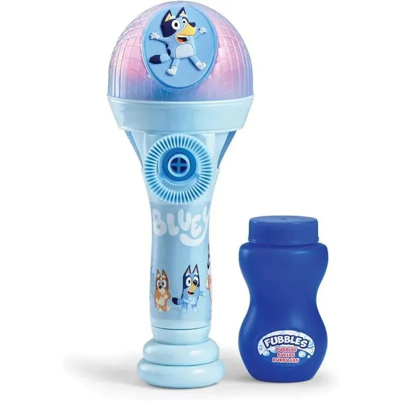 Sandy Ruben – Little Kids BLUEY Dance Mode Bubble Machine and Toy Microphone