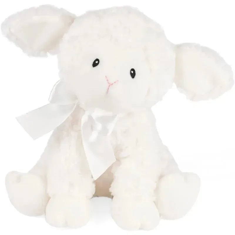Spin Master – GUND Baby Lena Lamb Keywind Musical Plush, for Babies 10 Months & Up, White, 10
