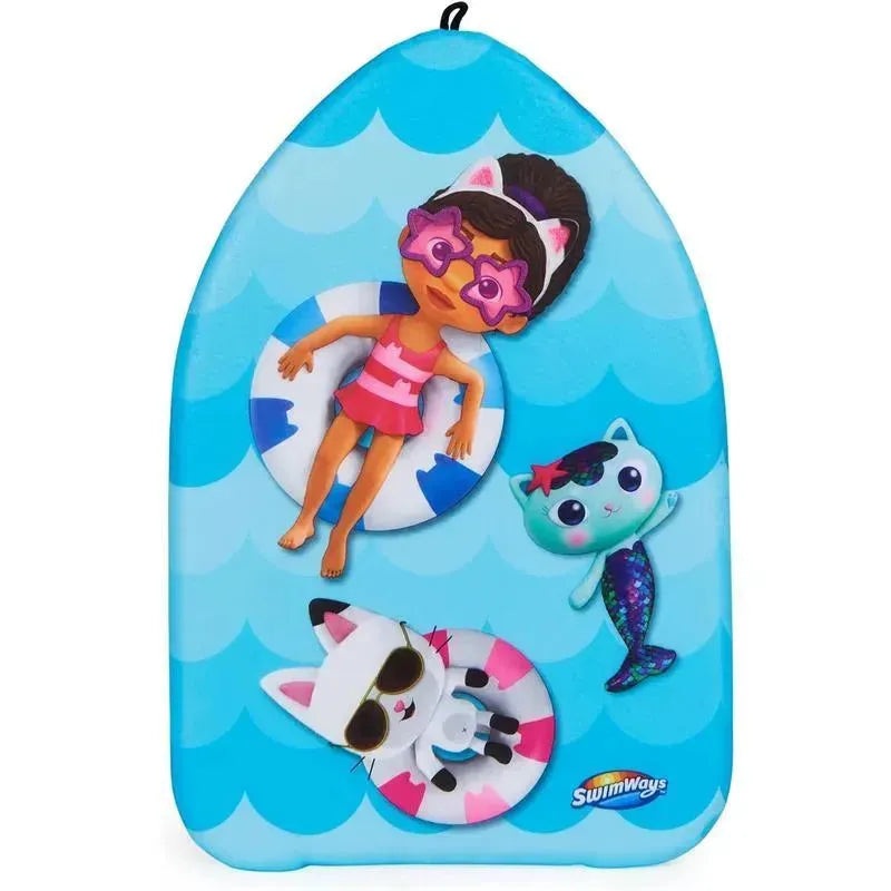 Spin Master – SwimWays Gabby’s Dollhouse Kickboard, Suitable for Children from 5 Years