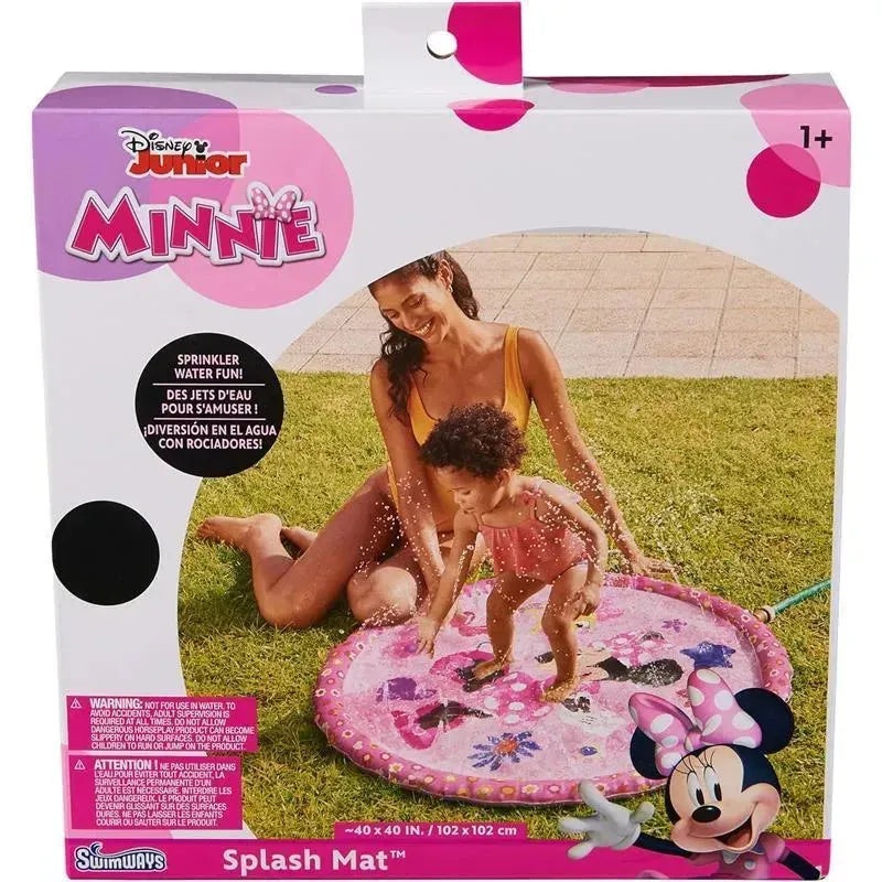 Spin Master – SwimWays Minnie Mouse Splash Mat, for Kids Aged 1 & Up