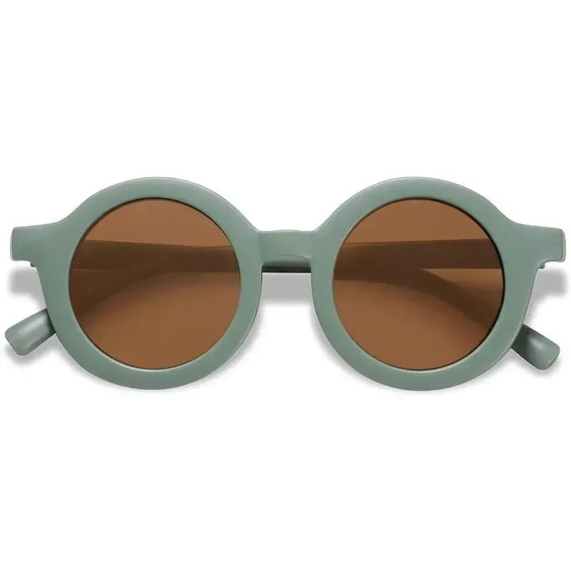 Ali+Oli – SOJOS Cute Round Polarized Sunglasses, UV400 Protection, Mint
